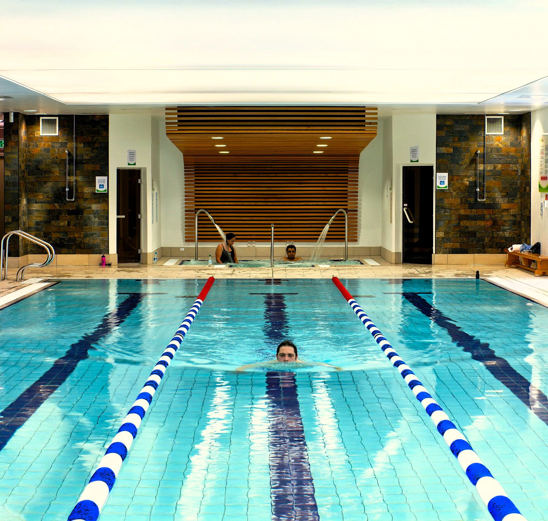 Swimming pool interior